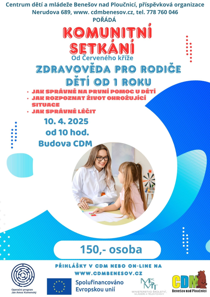 Zdravověda pro rodiče dětí od 1. roku