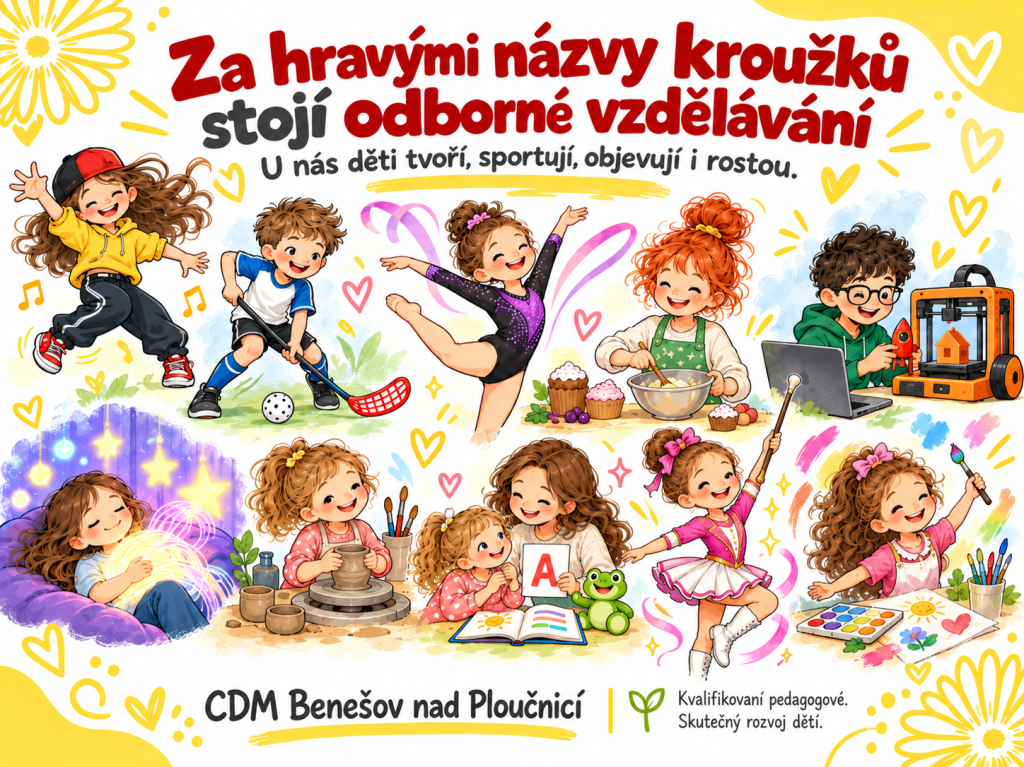 Za hravými názvy kroužků stojí odborné vzdělávání