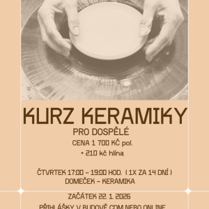 Kurz keramiky pro dospělé 